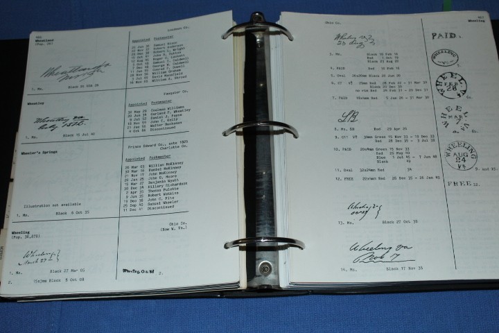 Virginia Postal Markings Postmasters Colonial 1865 Lisbeth 2nd BlueLakeStamps