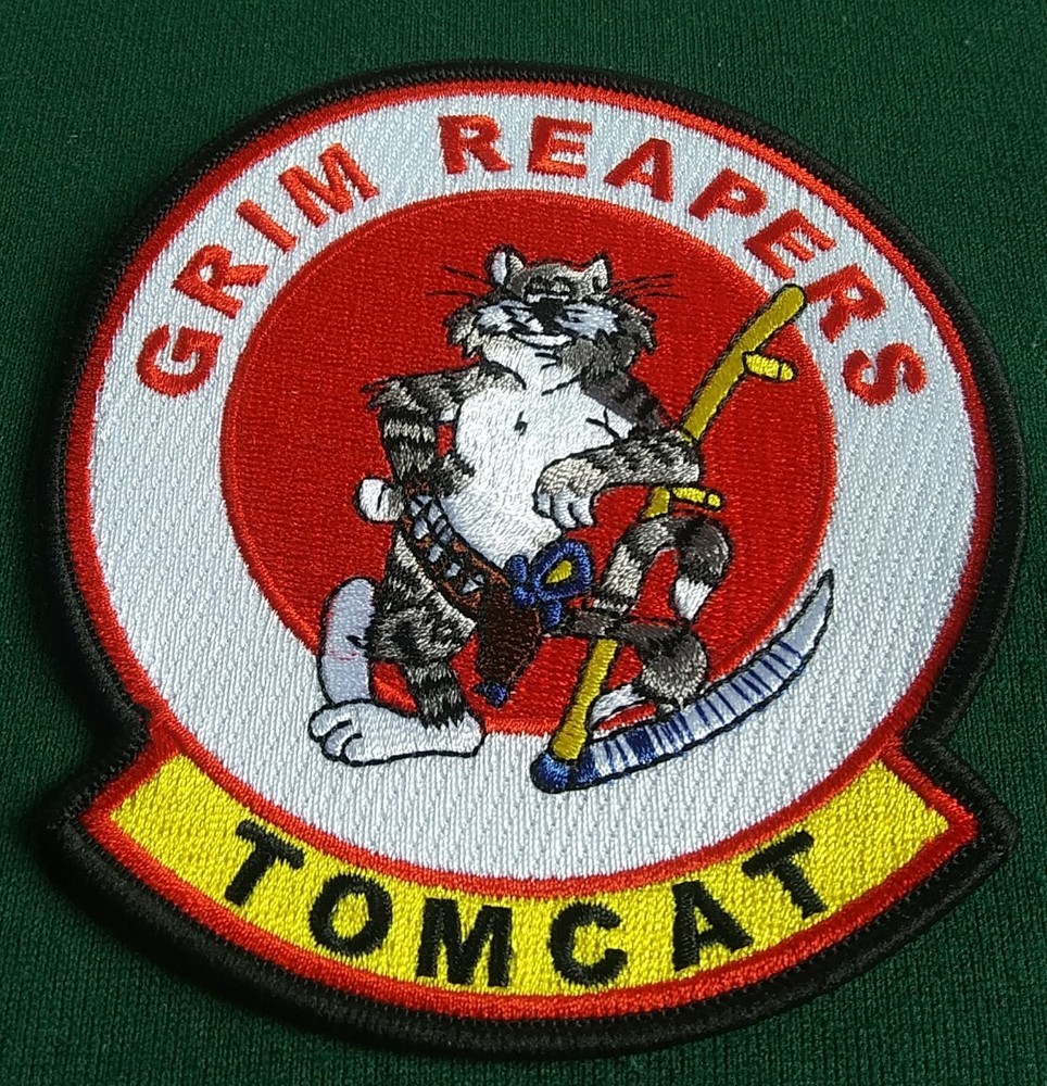 VF-101 GRIM REAPERS US NAVY TOMCAT Military Patch