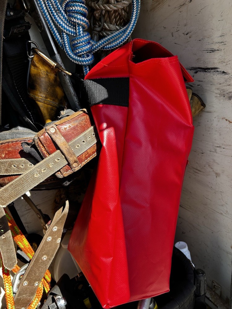 Lineman tools, Glove Bag Red, Lineman Bag