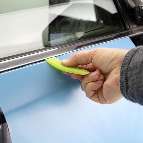 Small Squeegee 2PCS PPF Squeegee Kit Anti-Scratch TPU Rubber Scraper for Car