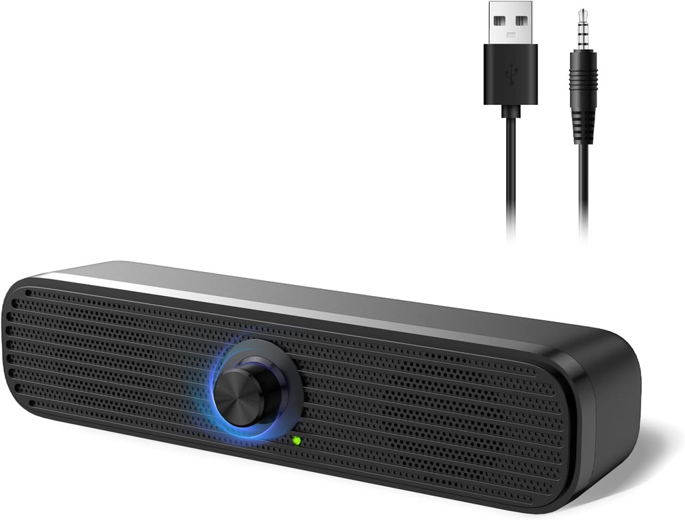 Computer Speakers for Desktop Laptop Tablet, USB Powered PC Speakers, Small Spea