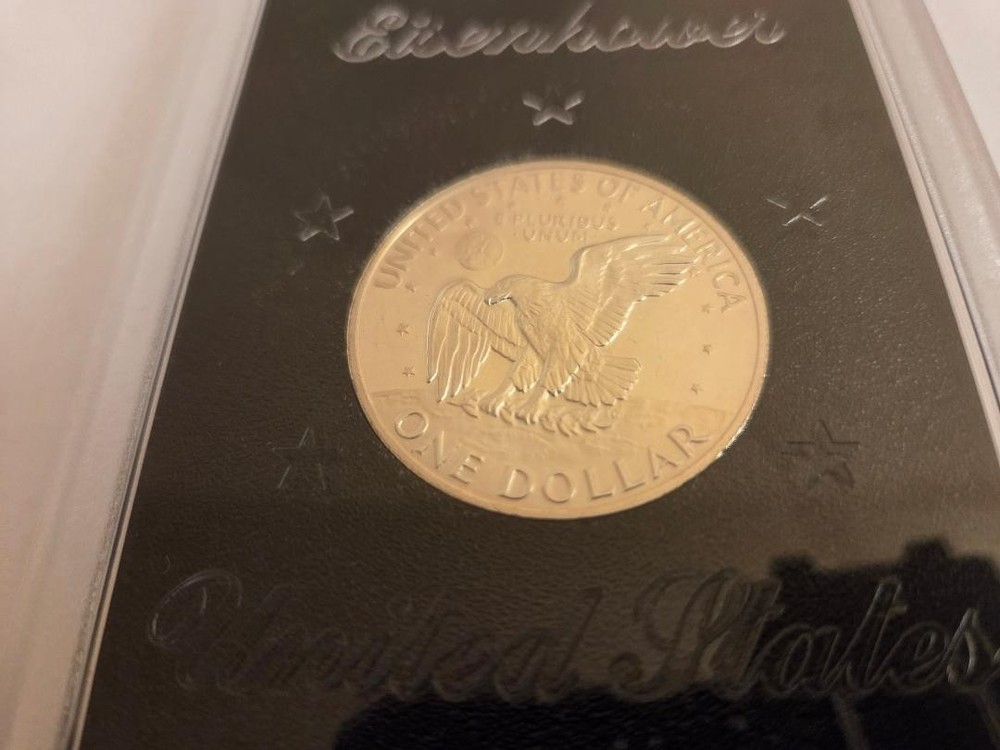 1971-S Eisenhower Silver Proof Dollar – 40% Silver – Original U.S. Mint Capsule