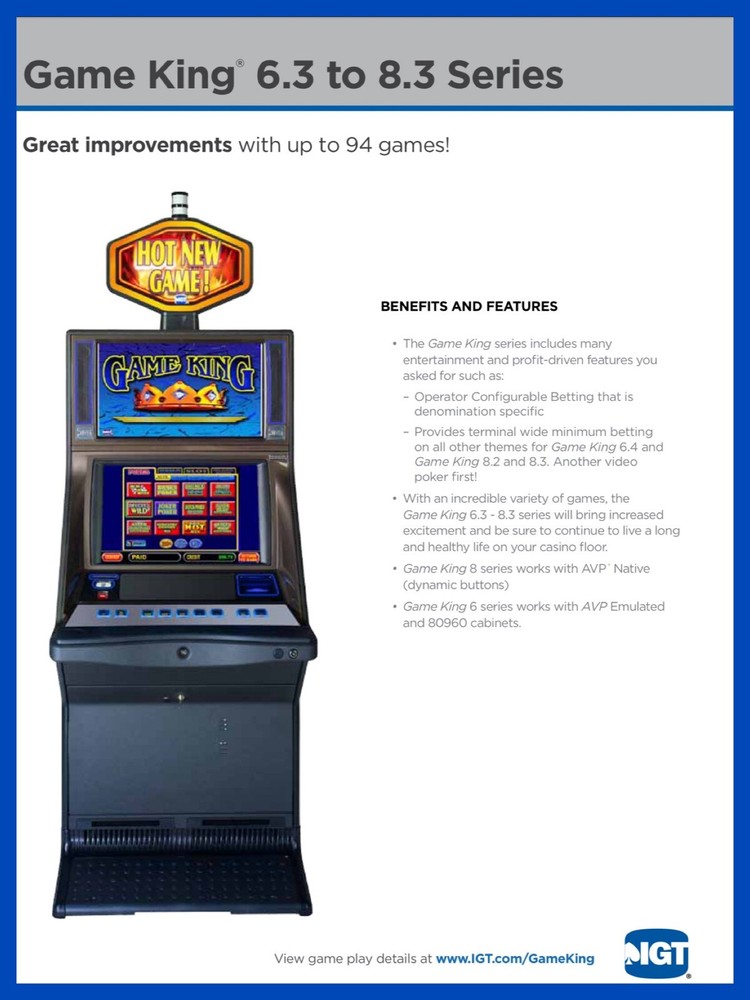 IGT Universal Slant Gameking