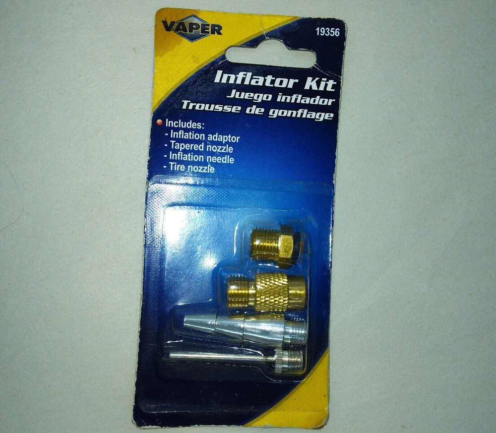 4 Piece General Purpose Inflator Kit (19356)