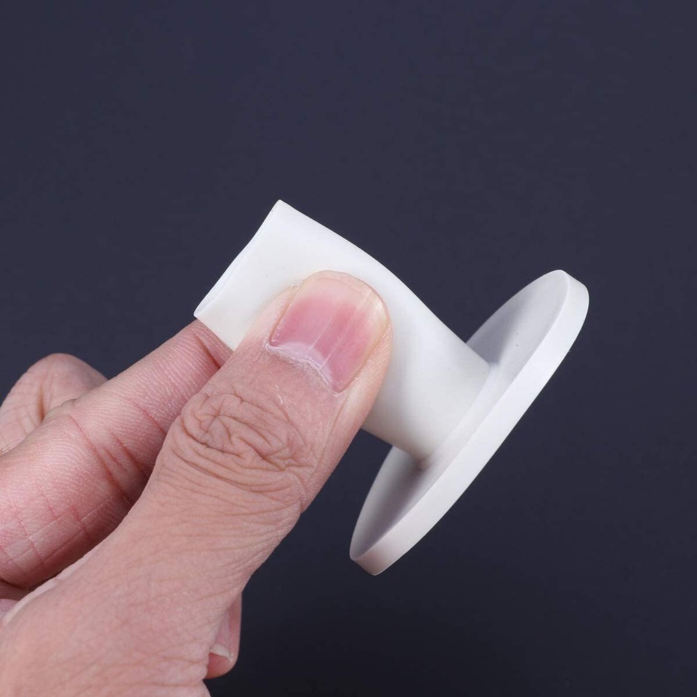 5 Pcs Rubber Golf Tees Holder Tee Range Driving Practice Mat Hitting White Hot