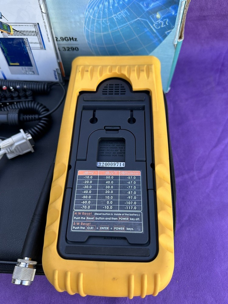 Protek 3290 2.9GHz RF Signal Strength Analyzer
