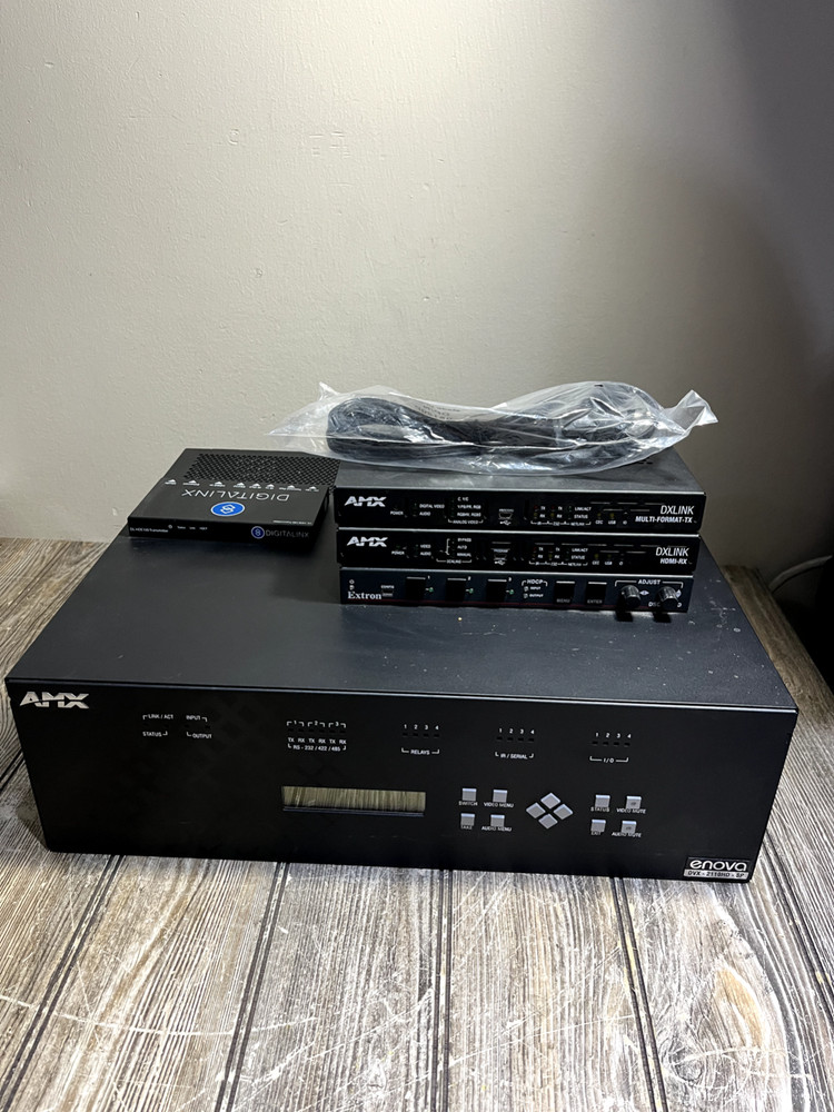 AMX Enova DVX-2110HD-SP Presentation Switcher - Bundle - Read - AS-IS