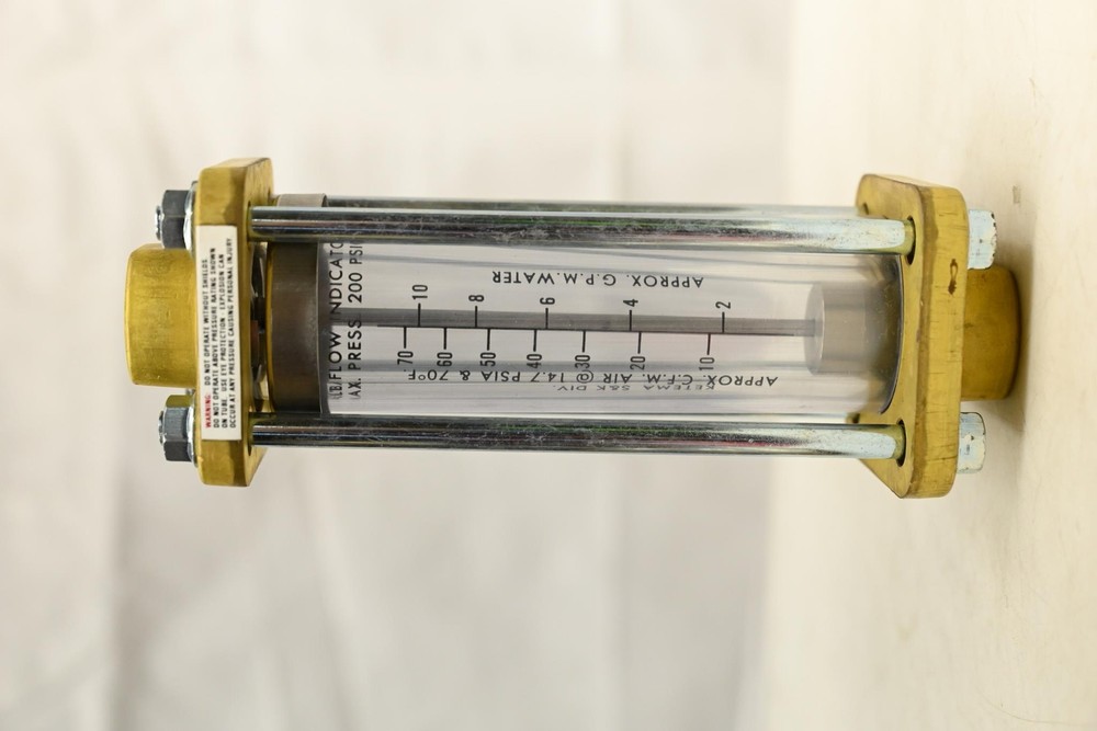 KETEMA S+K 3/4'' BALL FLOW INDICATOR MAX PRESS. 200 PSI
