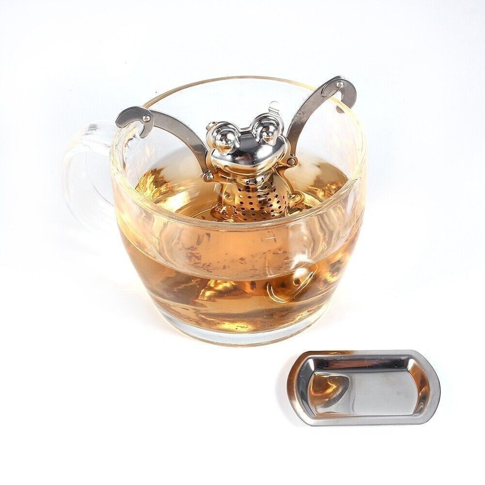 Stainless Steel Loose Tea Leaf Infuser Ball Strainer Diffuser Herbal