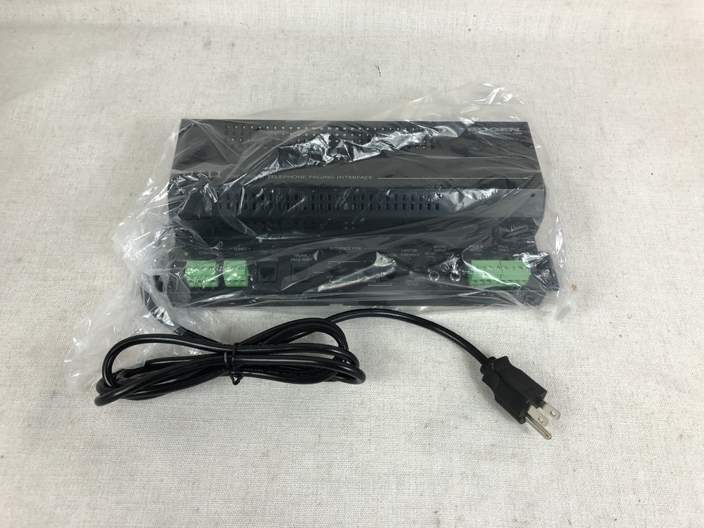 Bogen UTI1 Single Zone Paging Controller Universal Telephone Inferface| Open box