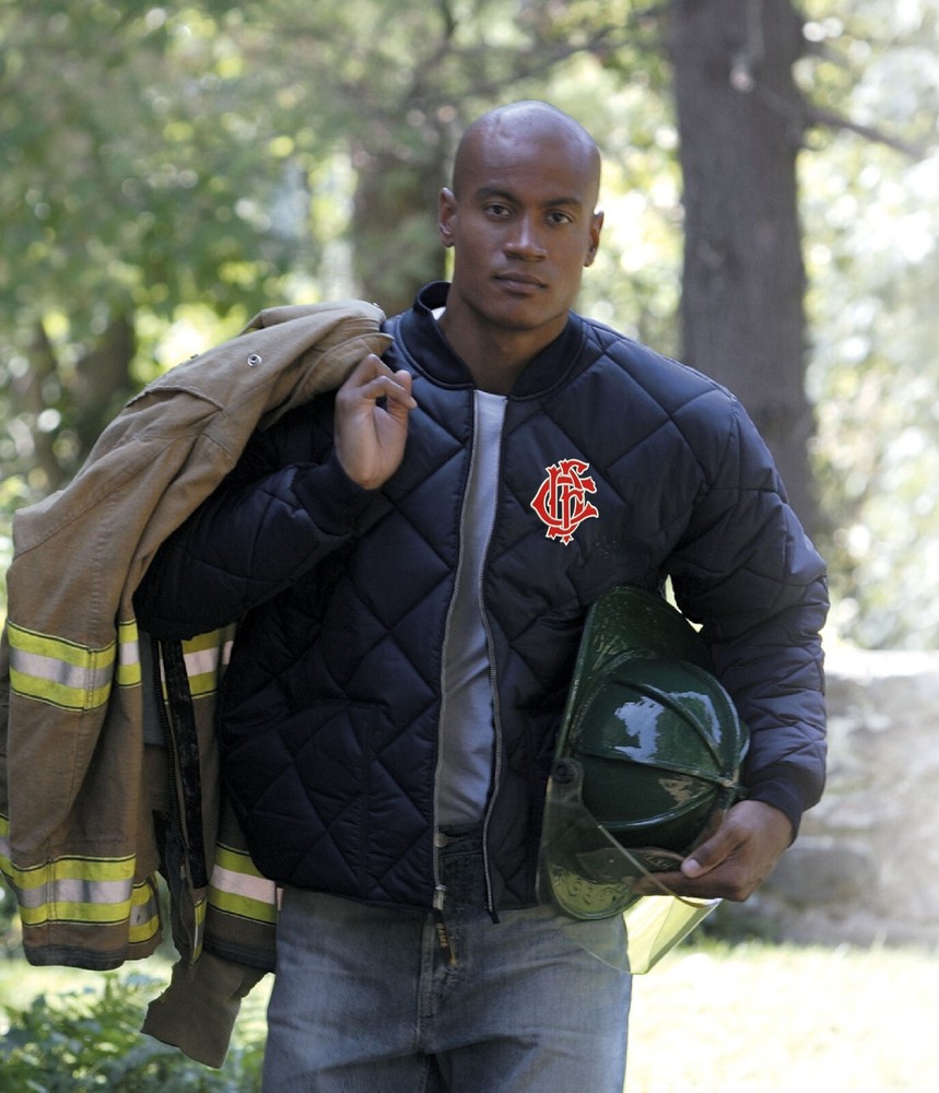 Chicago Fire Department Quilted Jacket Full Zip Letternest