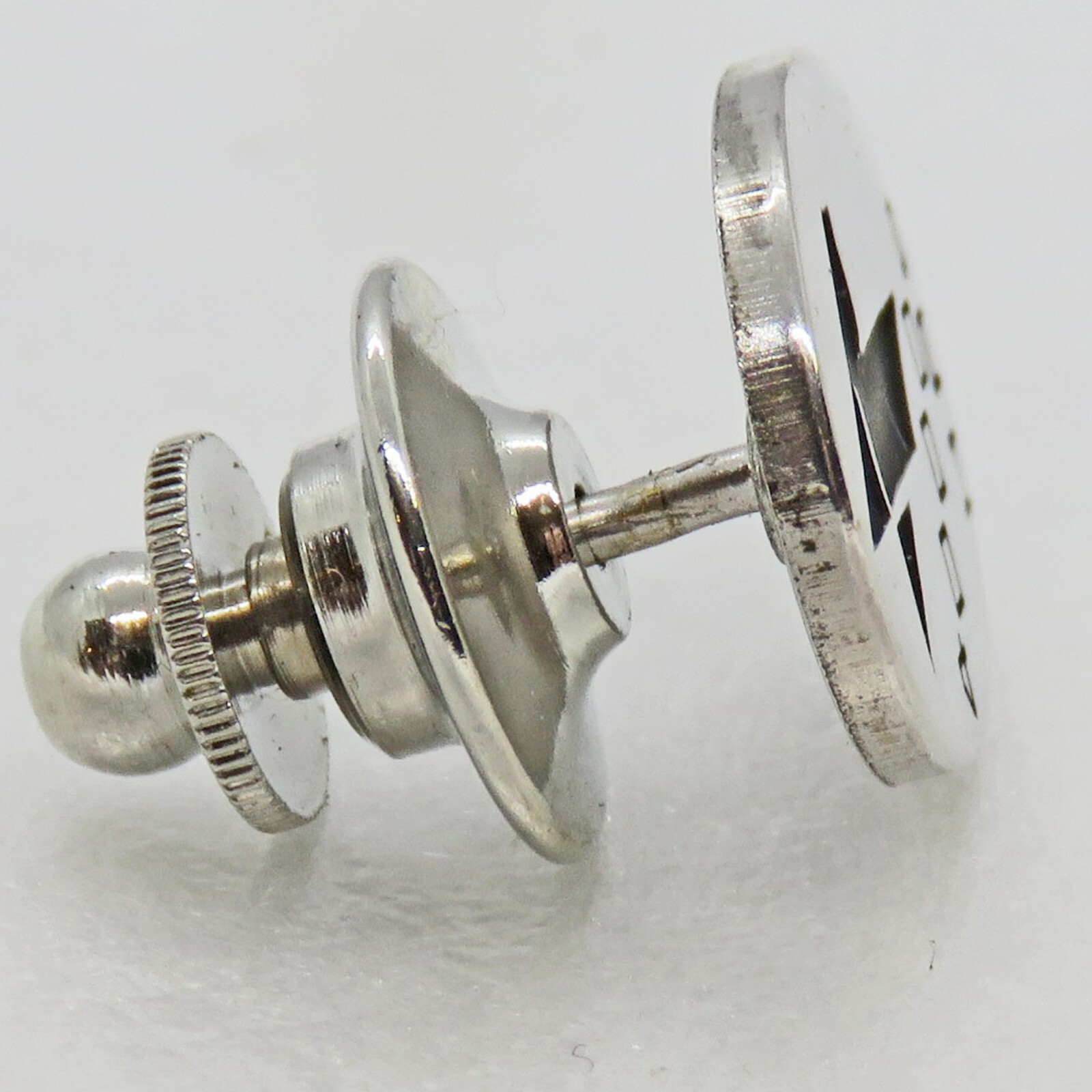 4000 Hours Sterling Silver Cross Pin