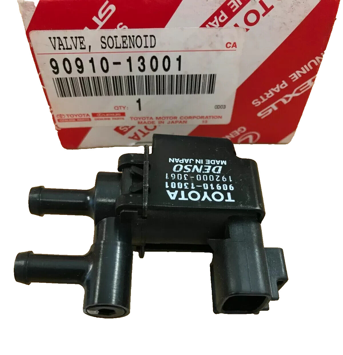 95-96 T100 95-96 TACOMA 3.4L NEW GENUINE TOYOTA SOLENOID VALVE 90910-13001
