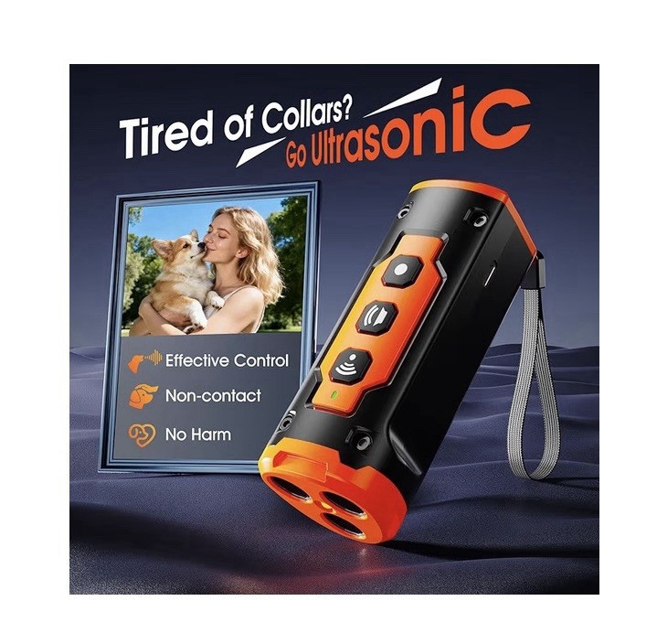 Ultrasonic Dog Trainer Adjustable Variable Frequency Pet Behavior