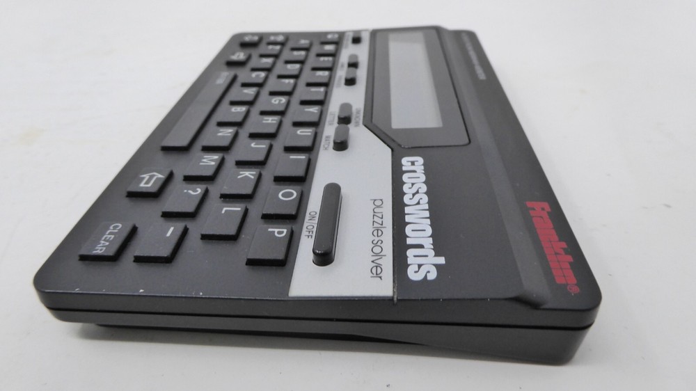 Franklin Crosswords Puzzle Solver Model CW-50 Tested/Works