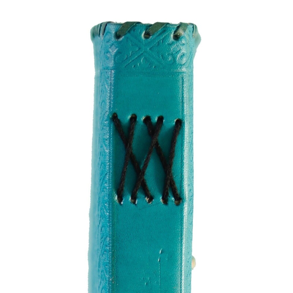 Leather Journal Notebook Embossed Journal & stone Leather Diary Writing journal.