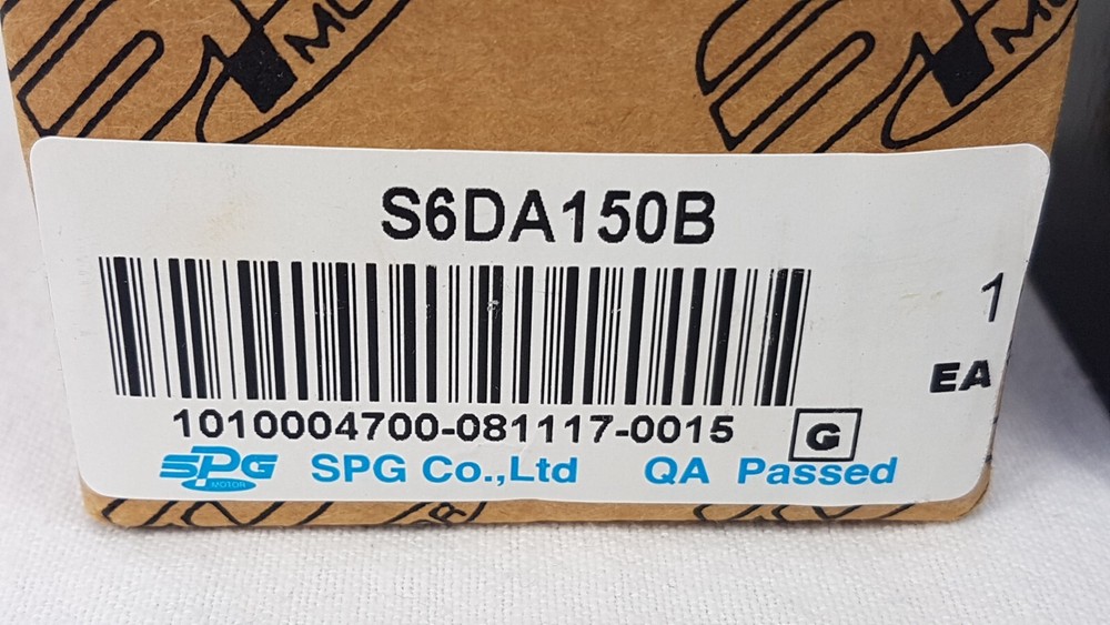 SPG S6DA150B Gear Head Reducer - Unused