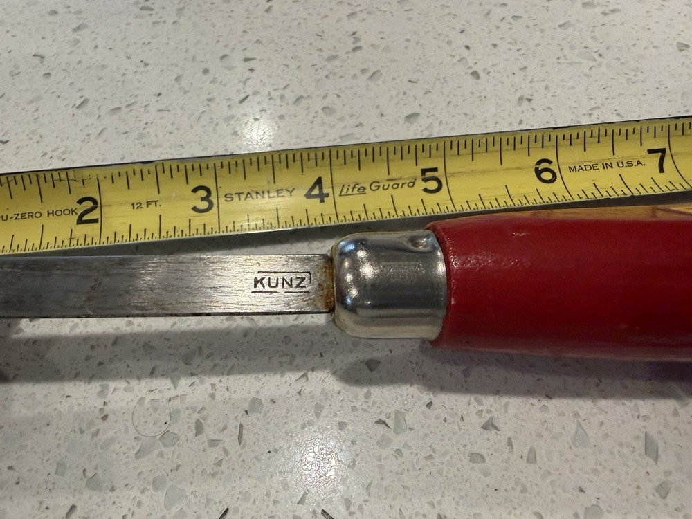 Vintage KUNZ Triangle Sharpening Tool | Germany