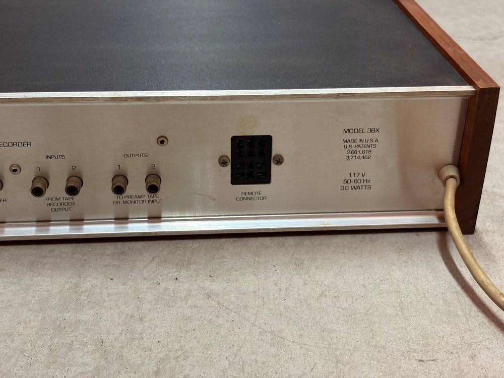 dbx 3BX Dynamic Range Expander Vintage Audio Processor Powers On Untested