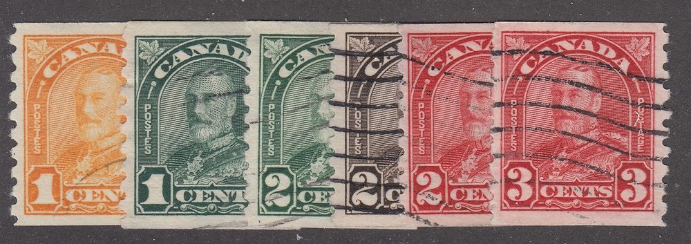 Canada #178-183 Used Set