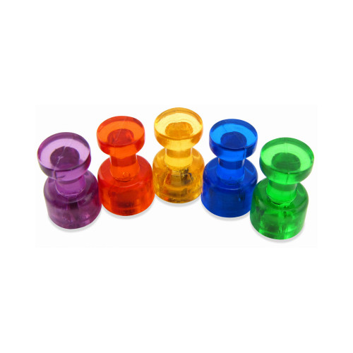 Magnetsource 08013 Push Pin Magnets, 10-Ct. - Quantity 6