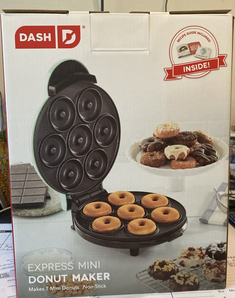 DASH Mini Donut Maker Machine for Kid-Friendly Breakfast, Snacks, Desserts & Mor