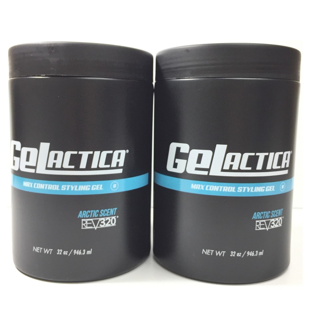 (2 PACK) Gelactica Max Control Styling Gel - Arctic Scent, 32 oz