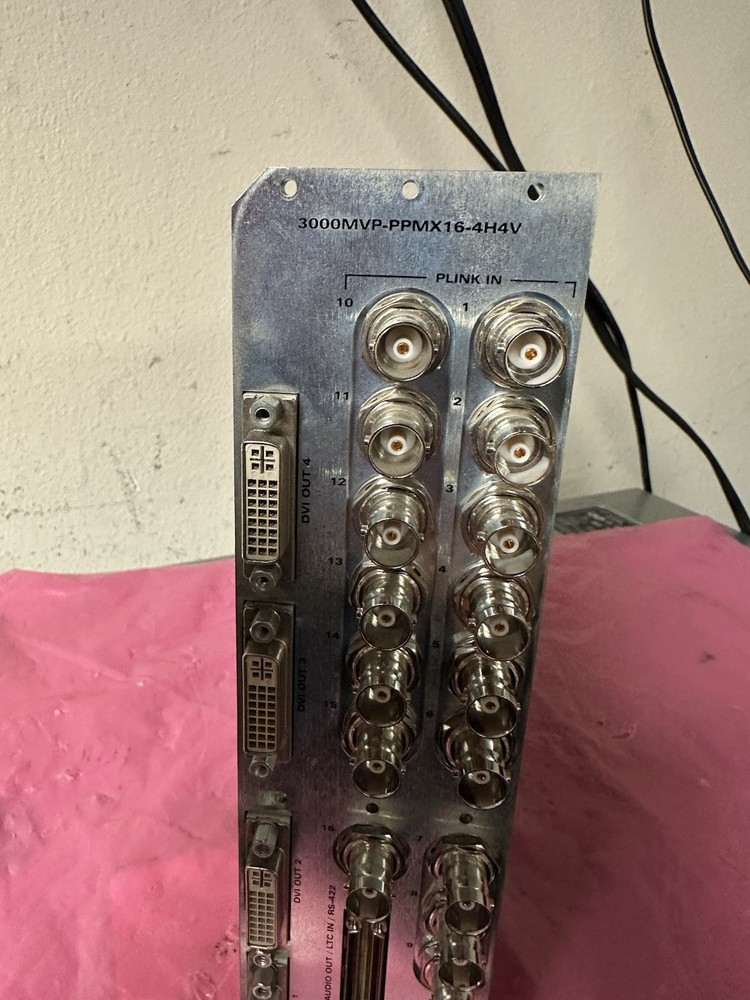 Evertz 3000MVP-PPMX16-4H4V Display processor Multiviewer