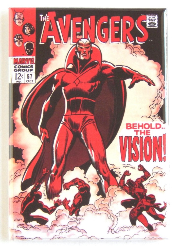 Avengers #57 FRIDGE MAGNET comic book