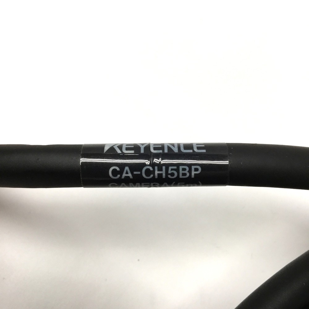 Keyence CA-CH5BP CV-X Vision System High-Flex High-Speed Camera Cable, 5m Long