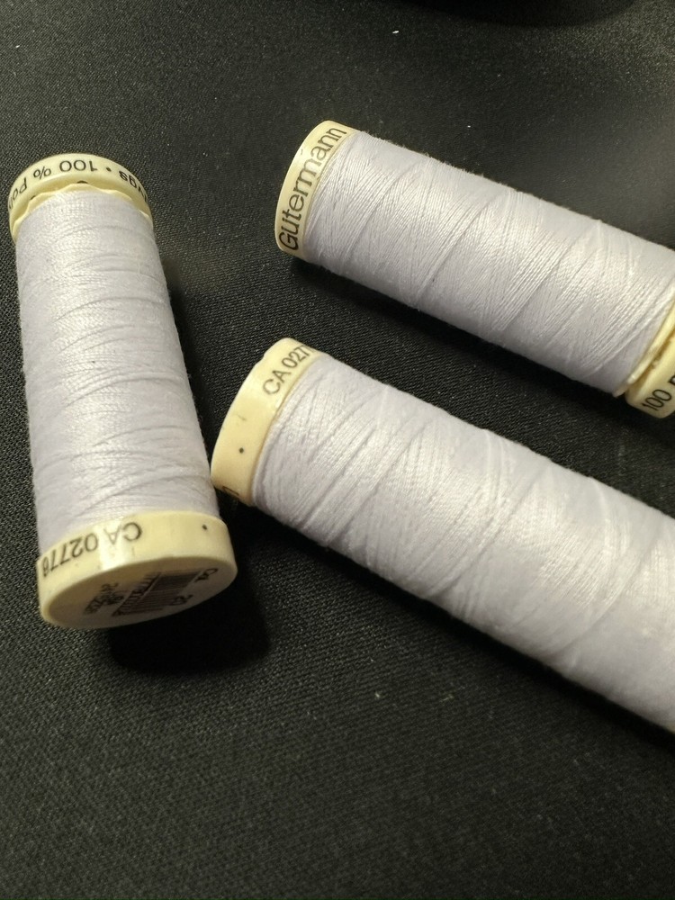 GÜTERMANN MCT Sew-all Thread 100m/110 yds - Polyester All Purpose Thread (White)