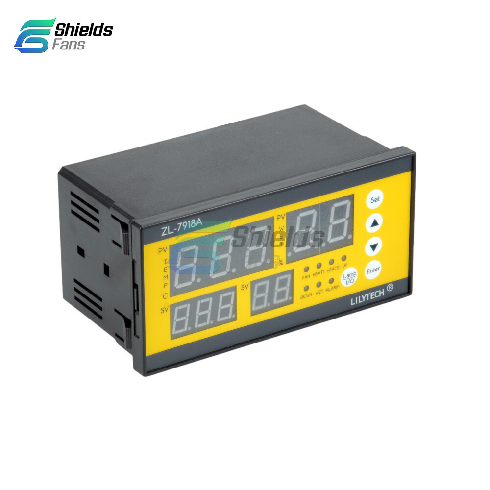 AC 100-240V Temperature Humidity Controller Sensor ZL-7918A Smart Incubator