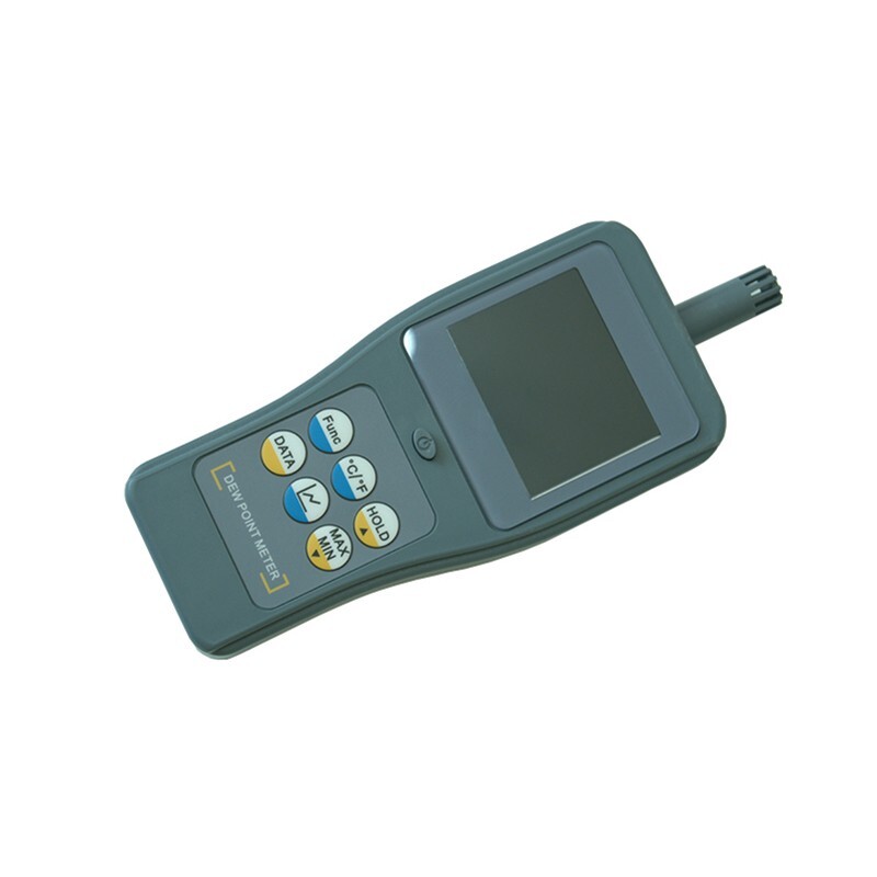 Integrated Precision Dew Point Meter with Temperature Measurement Curve Display
