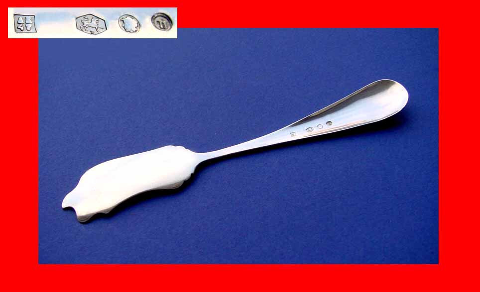 Rare Pate Server/ Caviar Server, Silver, around 1872 A724