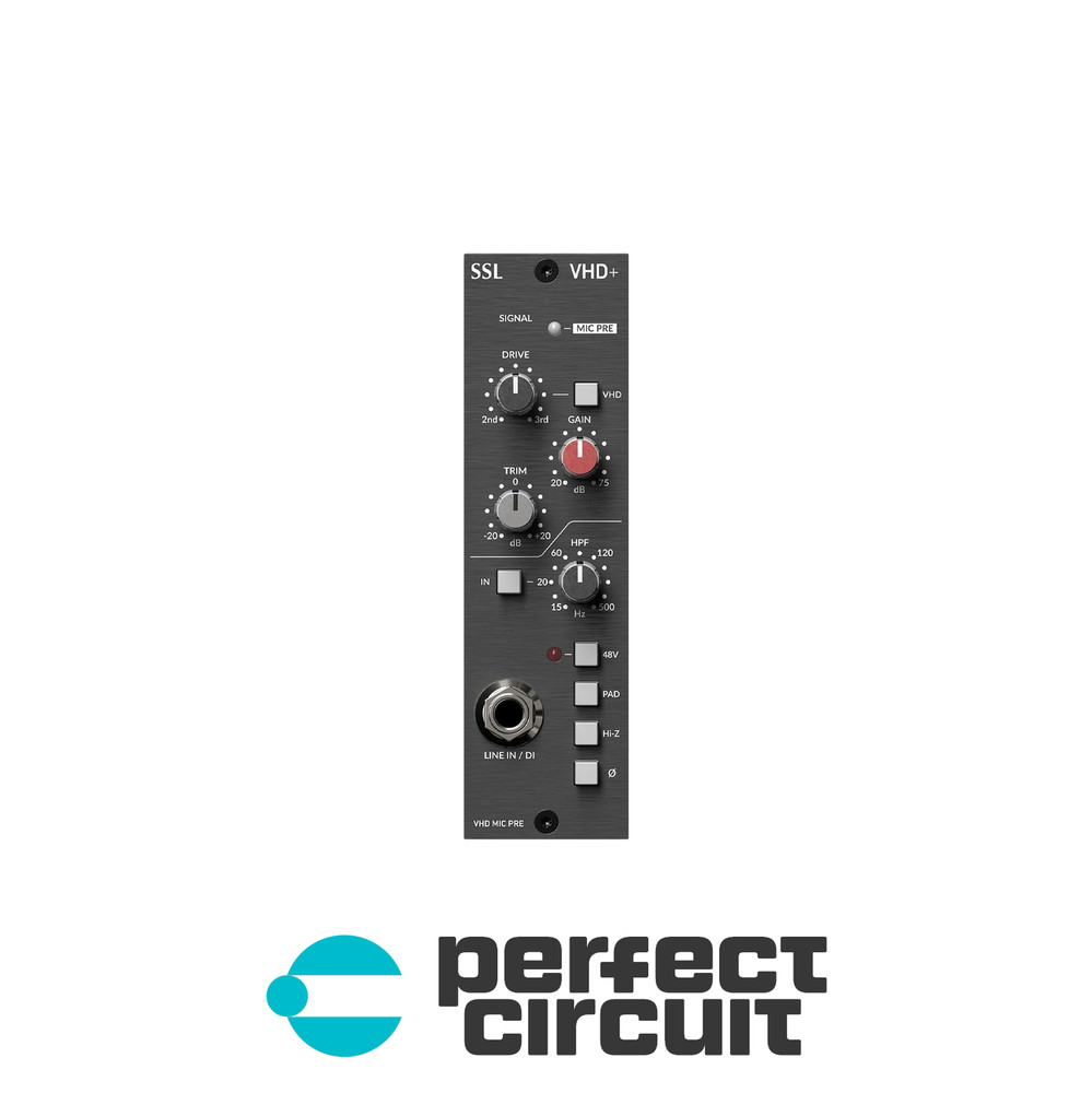 Solid State Logic VHD+ Mic Pre 500 Series PRO AUDIO NEW - PERFECT CIRCUIT