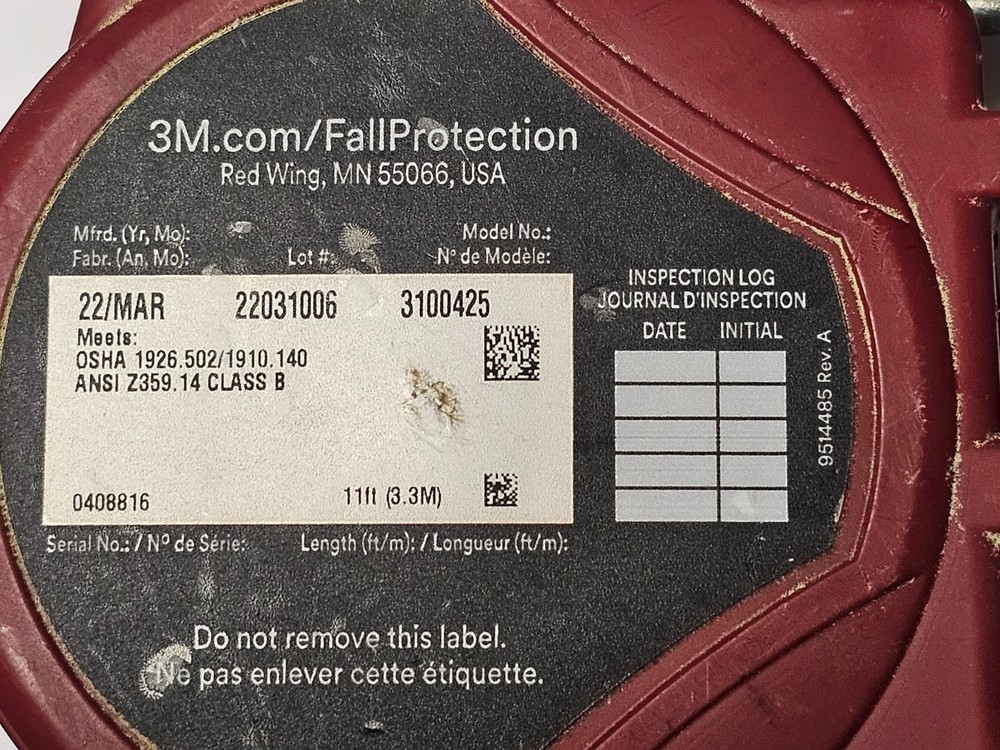 3100425 3M Fall Protection