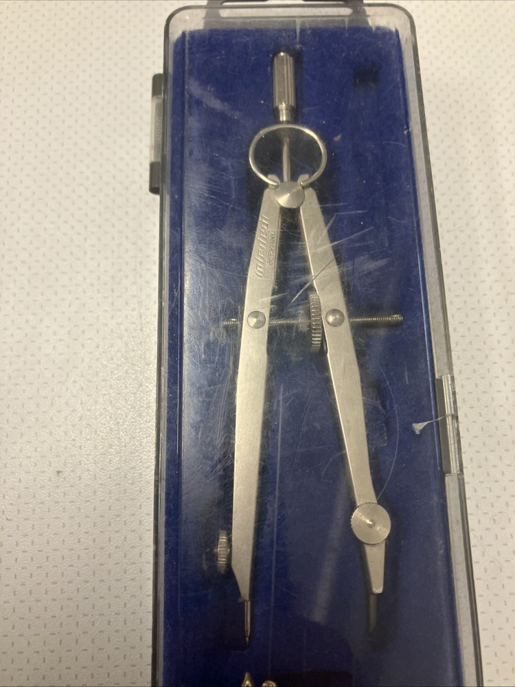 Vintage Intertech Bavaria Germany Compass In Case