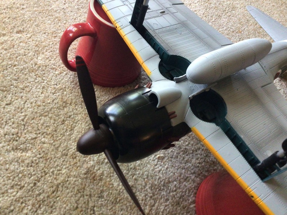 Mitsubishi A6M3 model 22 or A6M5 model 52 Zero Conversion Cowling Only 1:18