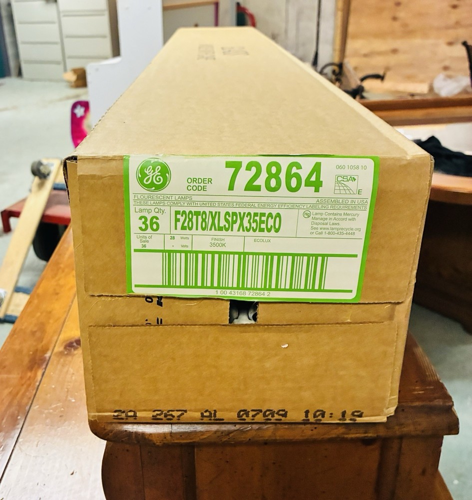 GE Flourescent Tube 28 Watts 36 Pcs