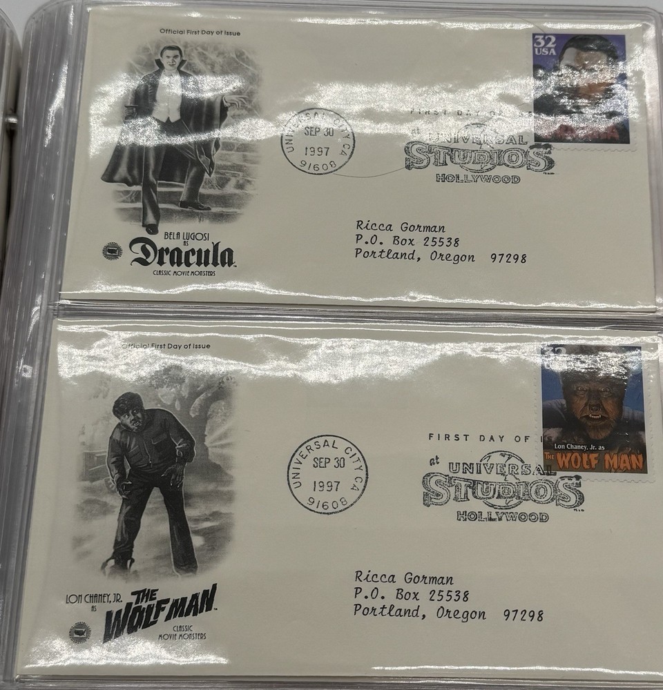 United States First Day Issue Envelope Book ￼