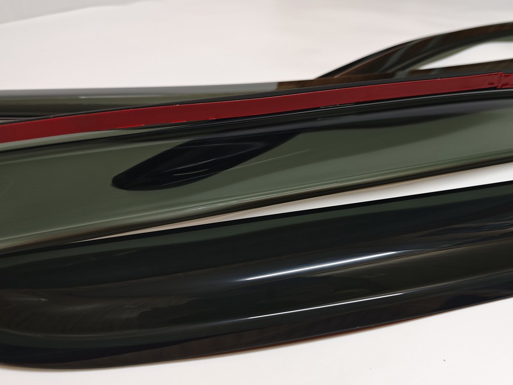 Fit 2002-2009 Ram 1500 2500 Quad Cab Smoke Window Visor Sun Vent Rain Wind Guard