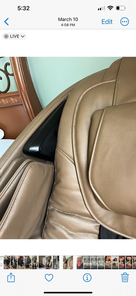 human touch Novo permium zero gravity massage chair