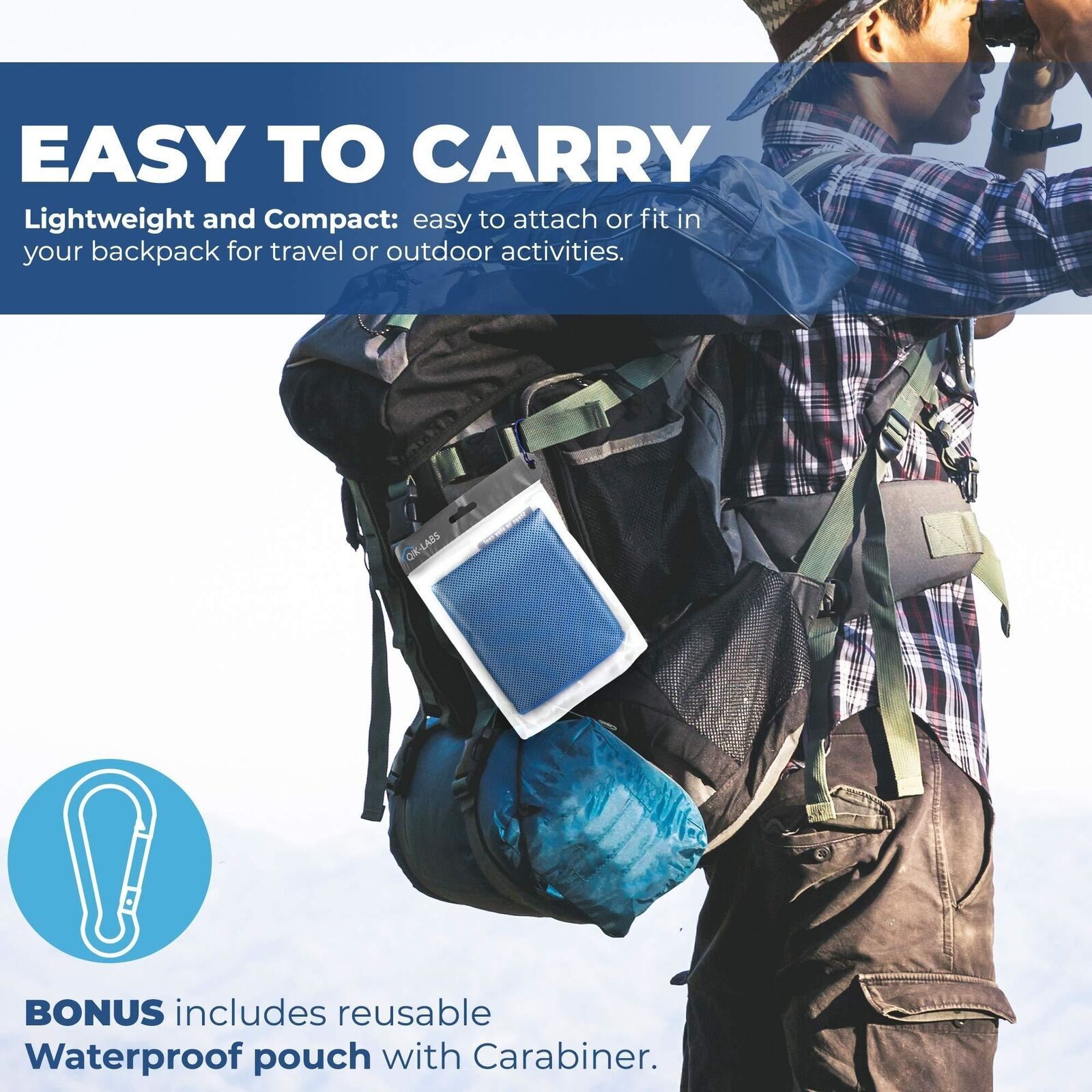 1-3PCS Cooling Towel for Neck and Face, Cool Ice Sport Workout Yoga Sweat Towels