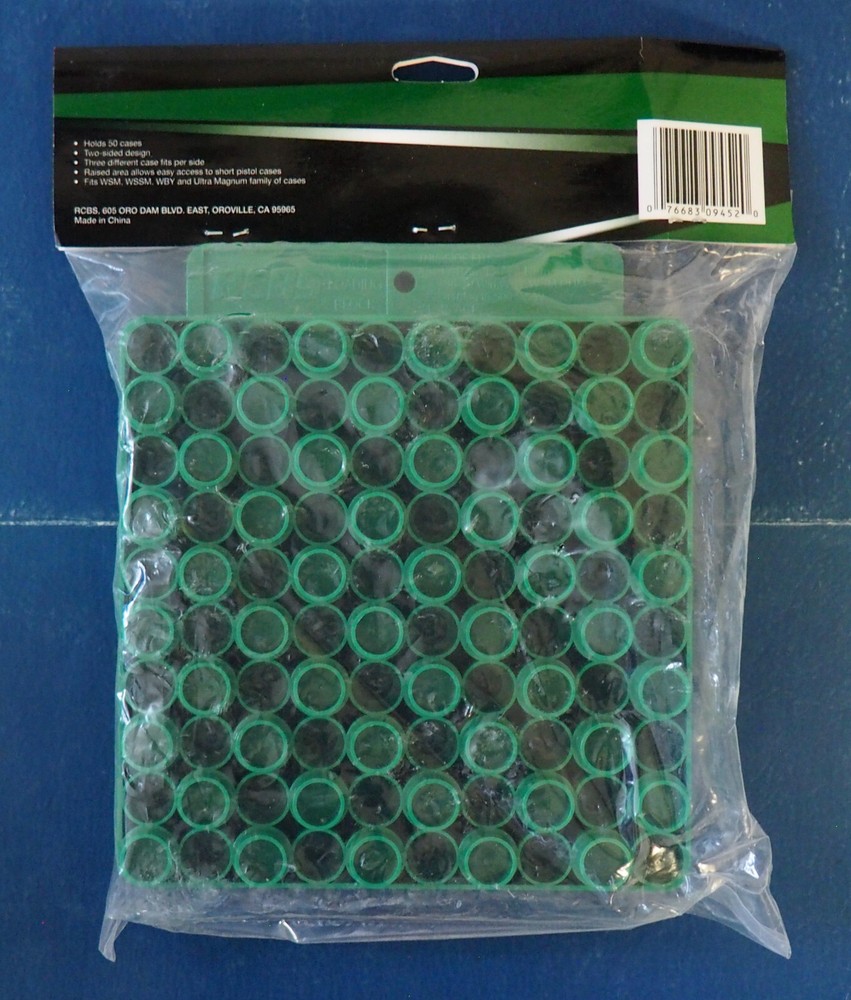 RCBS Universal Case Loading Block-(09452)-NEW in Package