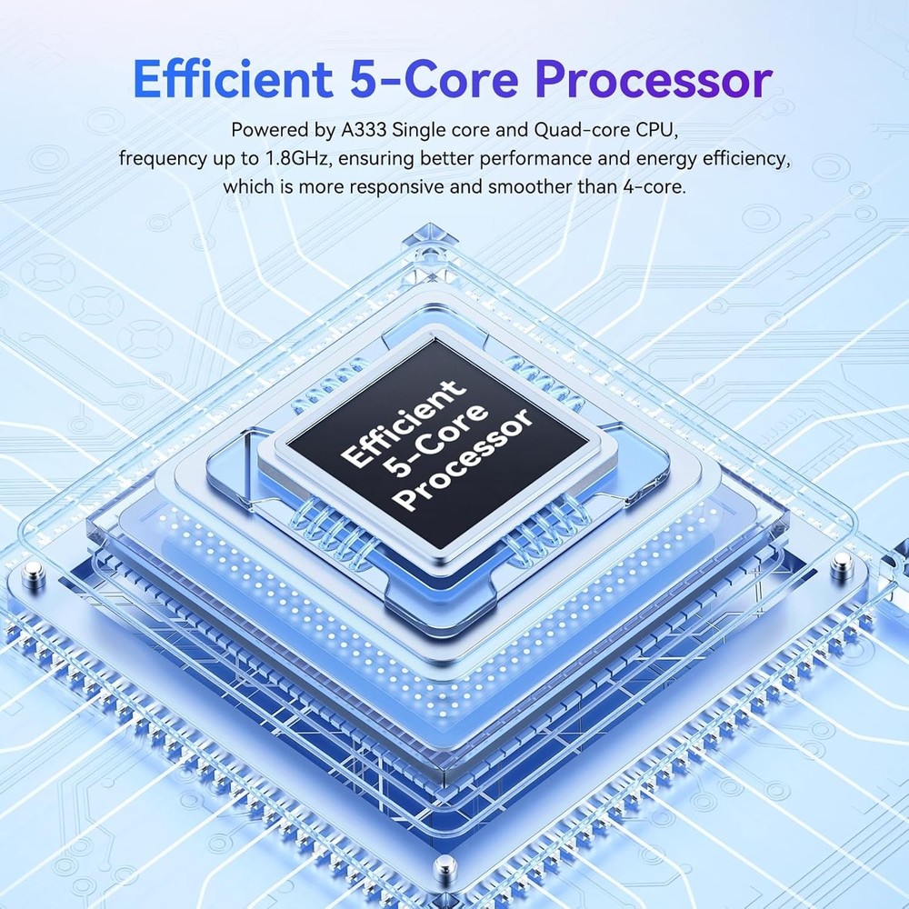 10.1 inch Android 14 Tablet 20+64GB Touchscreen Hexa-core Processor Wi-Fi IPS