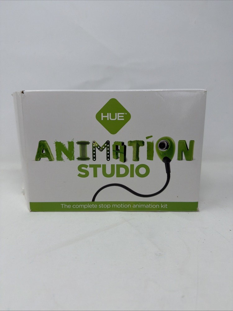 HUE Animation Studio Stop Motion Kit USB Camera Software & Book Complete