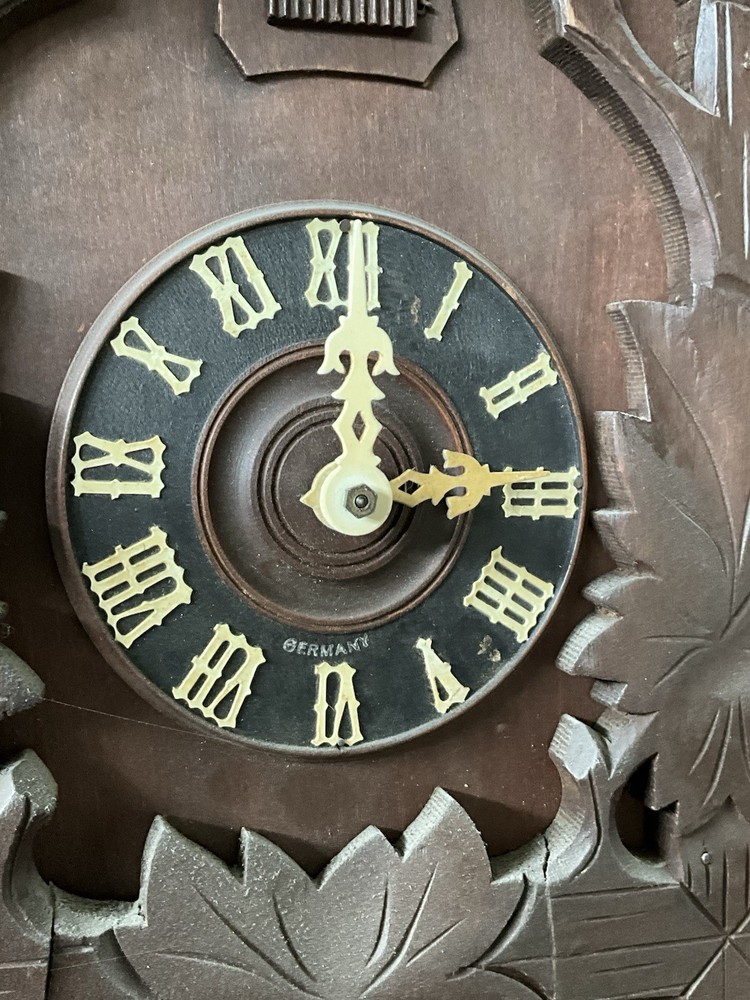 Antique Cuckoo Clock -Germany, Works