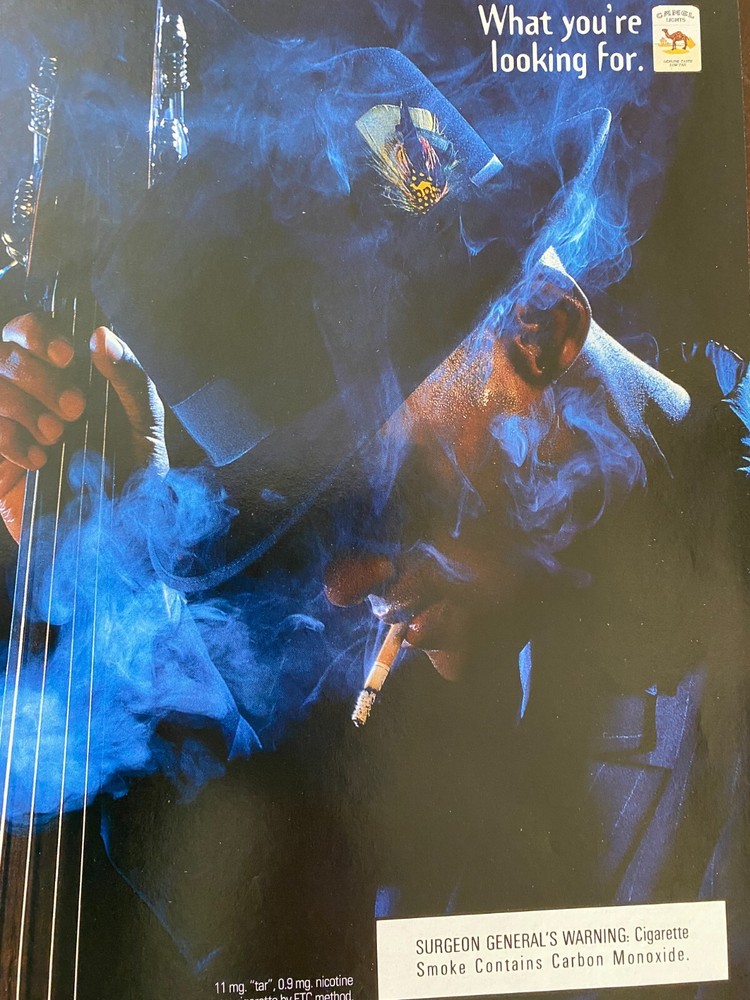 Camel Cigarettes, Full Page Vintage Print Ad