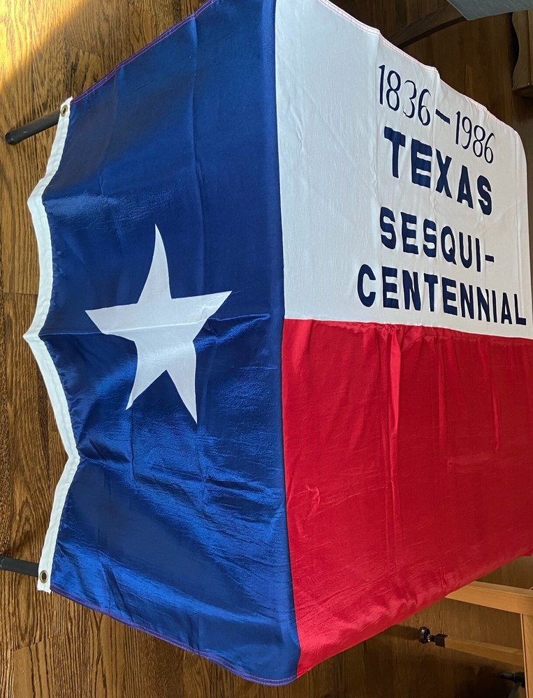 Vintage Texas Sesquicentennial Flag