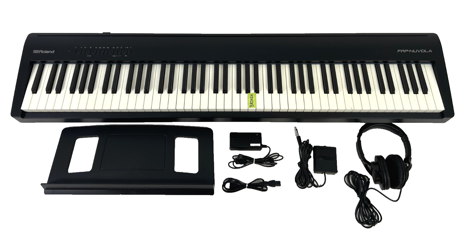Roland FRP NUVOLA 88-Key Digital Piano Keyboard Fully Tested w/ 1 Broken Key